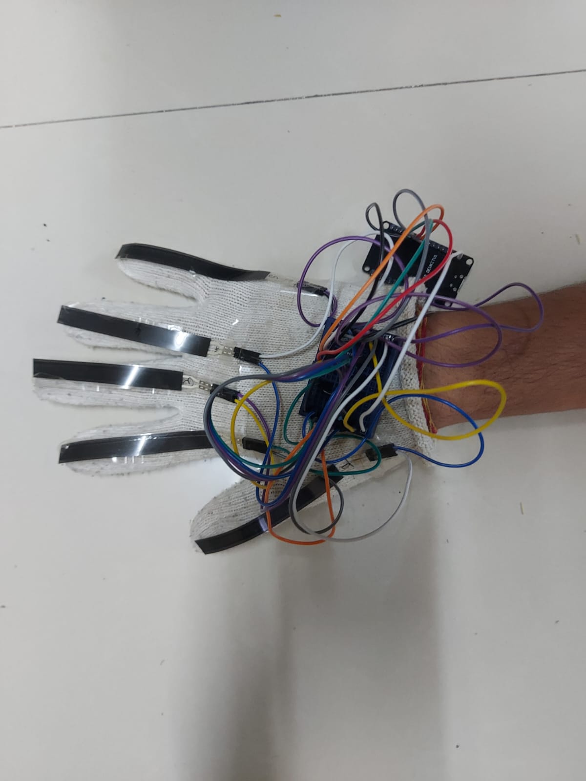 Smart Glove project image.